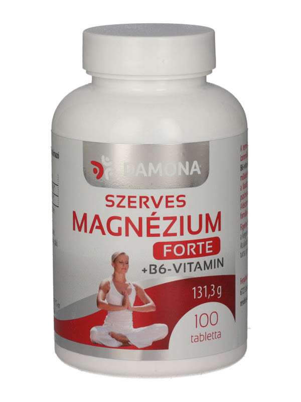 Damona Magnézium +B6 Forte tabletta - 100 db
