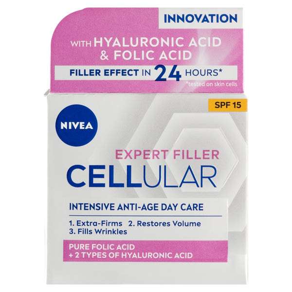 Nivea Hyaluron Cellular Filler Feszesítő Nappali Arckrém - 50 ml