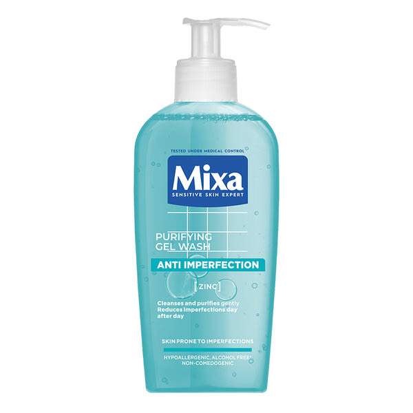 Mixa Anti-Imperfection arctisztító gél - 200 ml