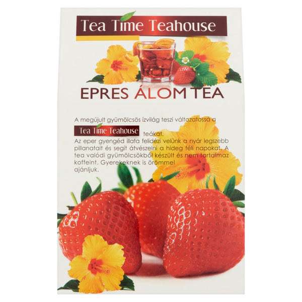 Tea Time Teaház epres álom tea - 100 g