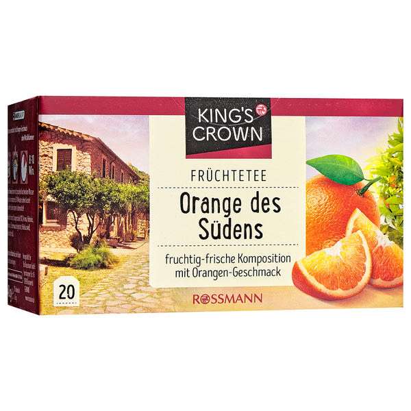 King's Crown Tea narancsos - 40 g