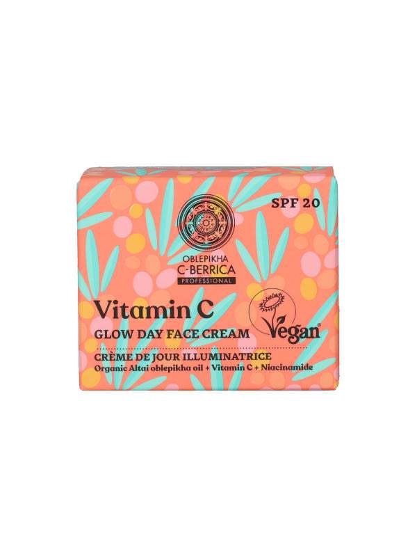 Natura Siberica Oblepikha C-Berrica nappali arckrém, SPF20 - 50 ml