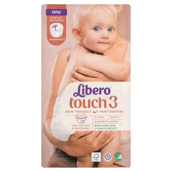 Libero Touch bugyipelenka 3-as 5-9 kg - 36 db