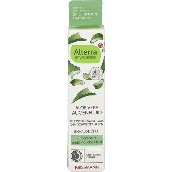 Alterra szemkörnyékápoló bio aloe verával - 15 ml