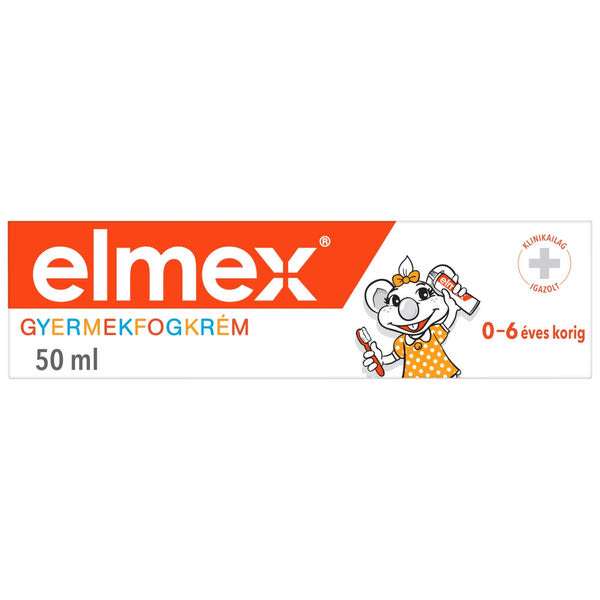 Elmex Kids gyerek fogkrém 0-6 éves gyermekeknek - 50 ml