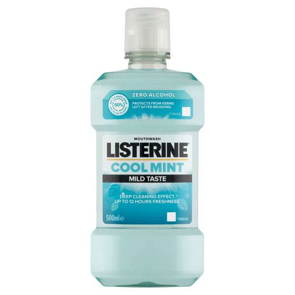 Listerine Cool Mint Mild Taste szájvíz - 500 ml
