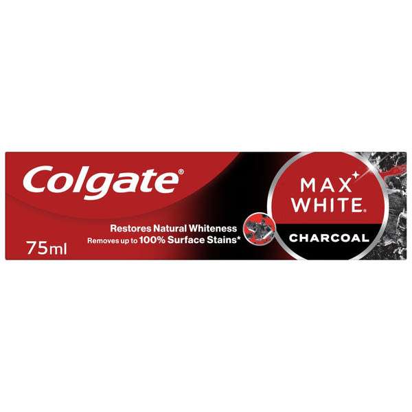 Colgate Max White Charcoal fogfehérítő fogkrém - 75 ml