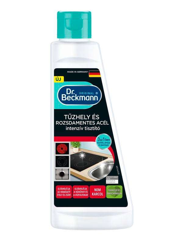 Dr.Beckmann intenzív tűzhely és rozsdamentes acél tisztító - 250 ml