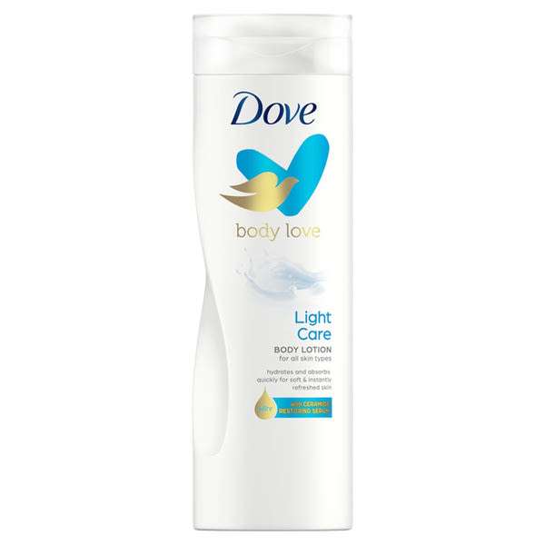 Dove Body Love Light Care testápoló - 400 ml