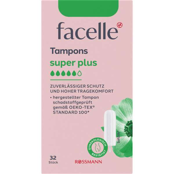 Facelle Super Plus tampon - 32 db