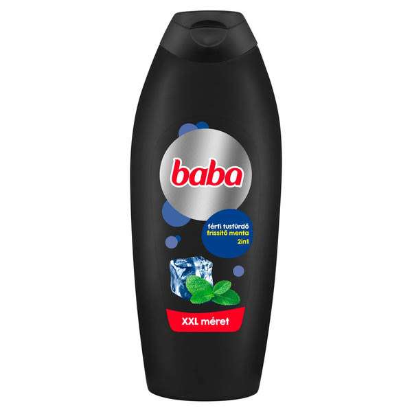 Baba tusfürdő férfiaknak menta illattal - 750 ml