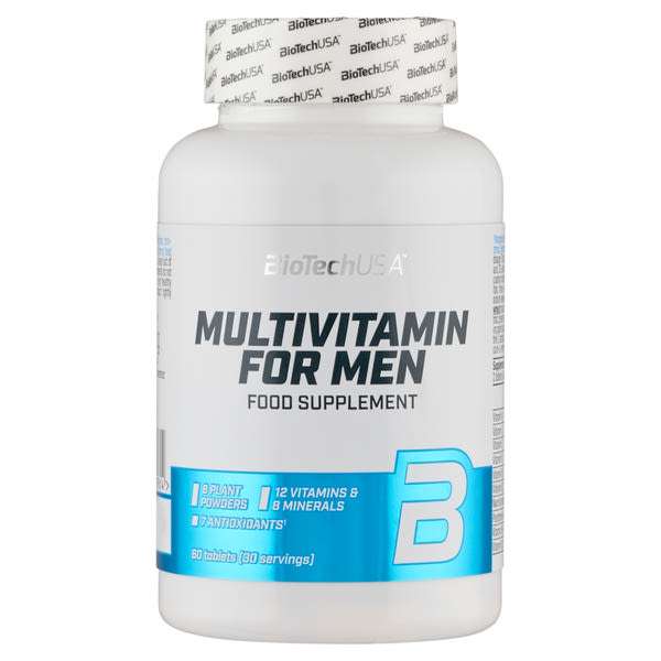 BioTechUSA Multivitamin for Men tabletta - 60 db