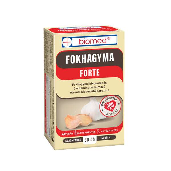 Biomed Fokhagyma Forte kapszula - 30 db