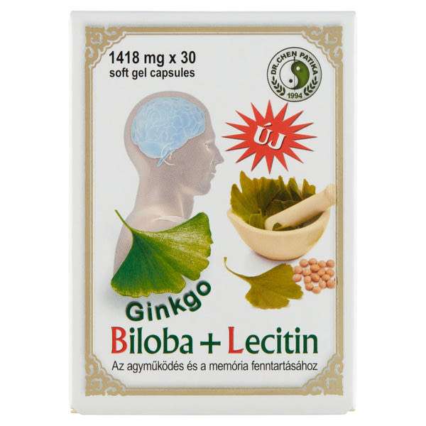 Dr. Chen Patika Gingko Bilboa + Lecitin kapszula - 30 db