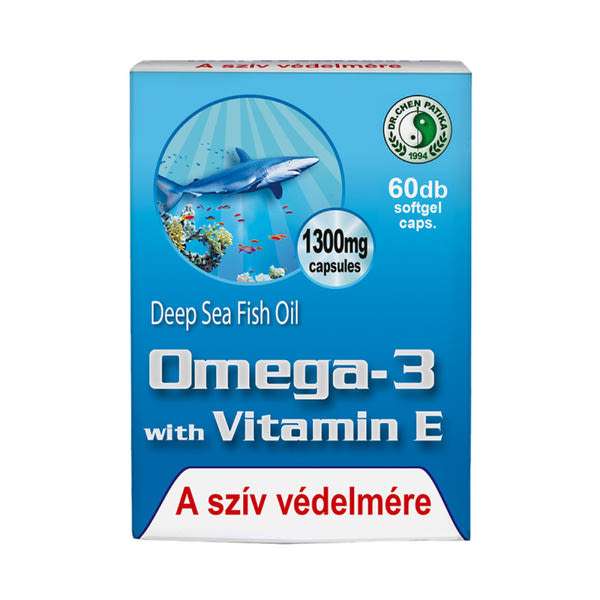 Dr. Chen Patika Omega-3 + E-Vitamin kapszula - 60 db