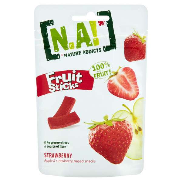 N.a! eper ízű gyümölcsrudacskák - 35 g