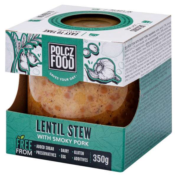 Polcz Lencsefőzelék füstölt tarjával - 350 g