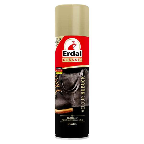Erdal Velúr-Nubuk Fekete Spray - 250 ml