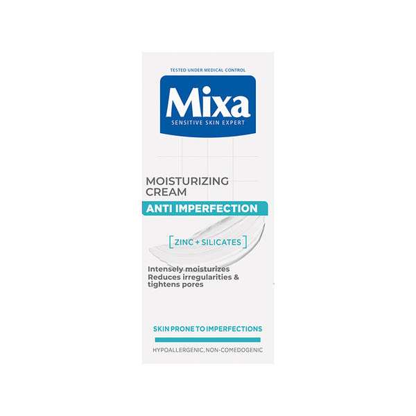 Mixa Anti-Imperfection hidratáló krém 2in1 bőrhibákra hajlamos bőrre - 50 ml