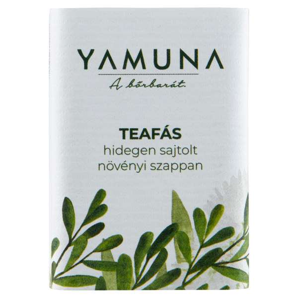Yamuna Teafás hidegen sajtolt szappan - 110 g