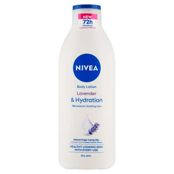 Nivea testápoló tej, levelndula - 400 ml