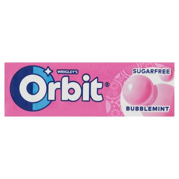 Orbit drazsé bubblemint - 14 g
