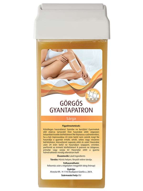 X-Epil Görgős gyantapatron, sárga színű - 100ml