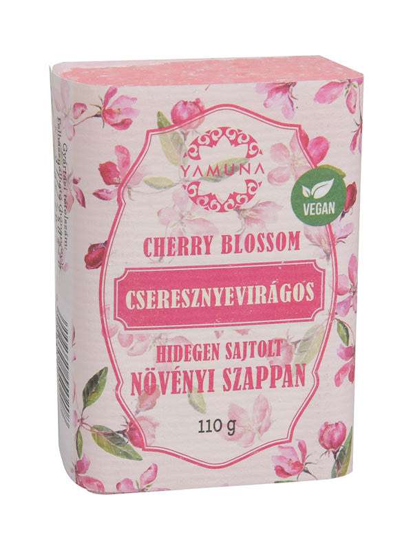 Yamuna cseresznyevirágos hidegen sajtolt szappan - 110 g