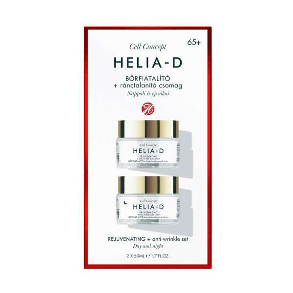 Helia-D Cell Concept arcápoló csomag, 65+ (2x50 ml) - 100 ml