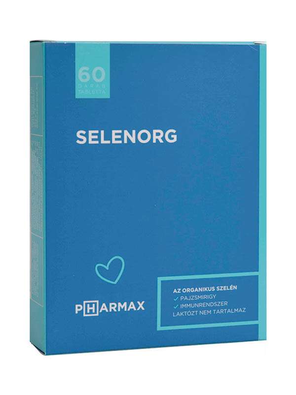 Pharmax Selenorg tabletta - 60 db