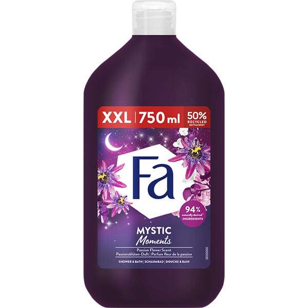 Fa Mystic Moments tus- és habfürdő csábító golgotavirág illattal - 750 ml
