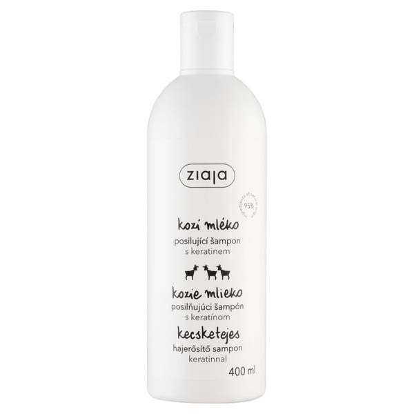 Ziaja hajerősítő sampon kecsketejjel - 400 ml