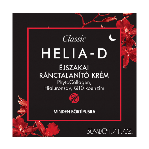 Helia-D Classic Q10 éjszakai ránctalanító krém - 50 ml