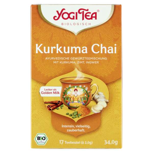 Yogi tea kurkuma chai bio tea - 34 g