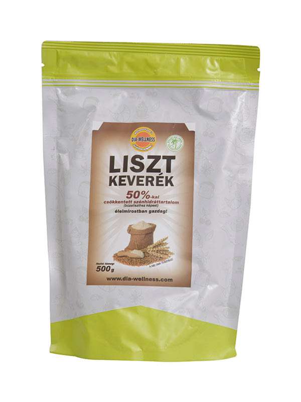 Dia-wellness lisztkeverék szénhidrát csökkentett - 500 g