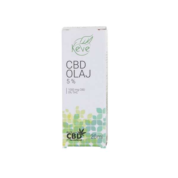 Keve CBD olaj 5% - 20 ml