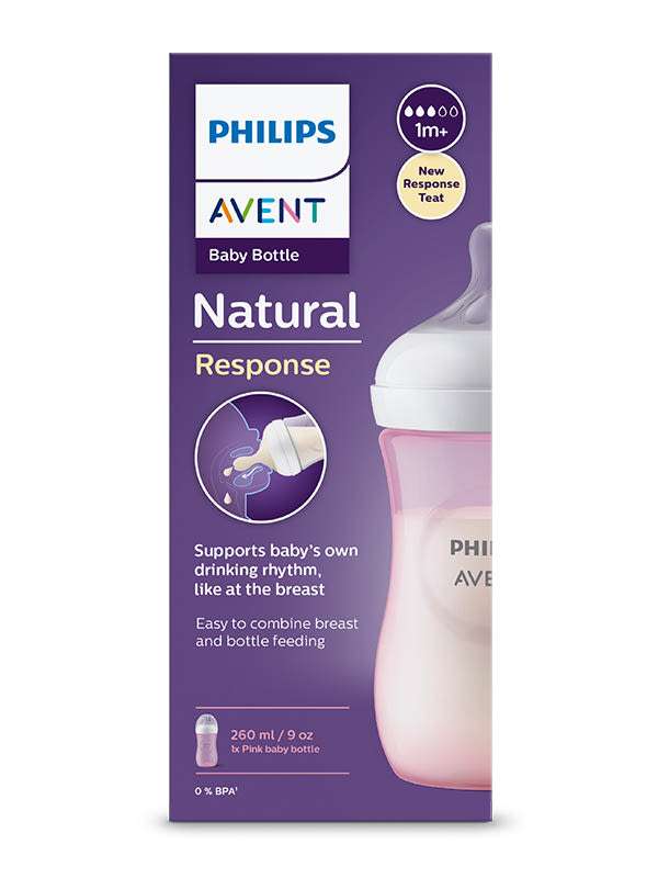 Philips Avent Natural Response cumisüveg 1 hónapos kortól 260 ml - 1 db