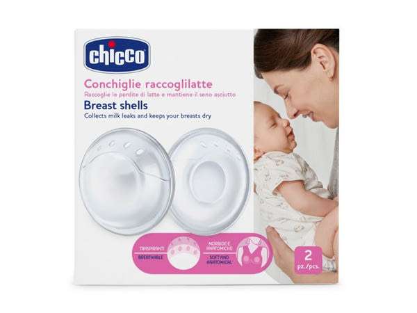 Chicco tejfogó kagyló - 2 db