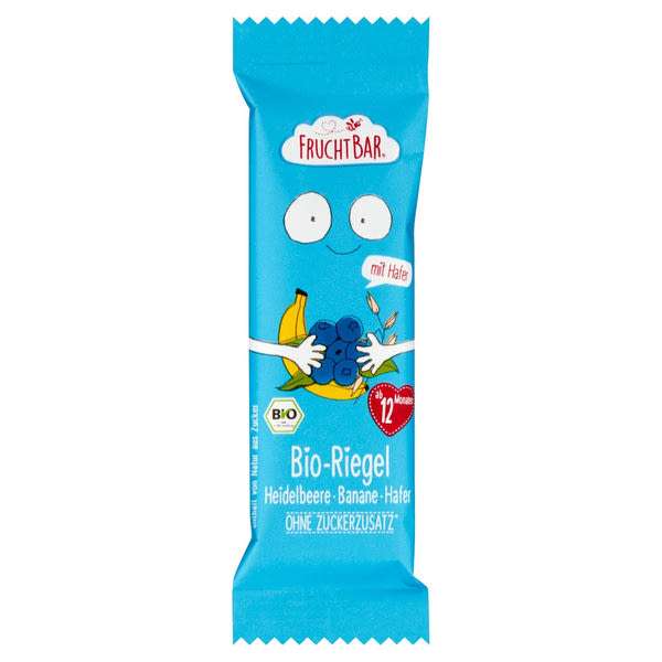 Fruchtbar Bio zabszelet áfonya, banán 12 hónapos kortól - 23 g