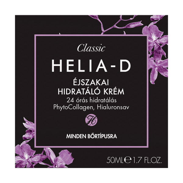 Helia-D Classic éjszakai hidratáló krém - 50 ml