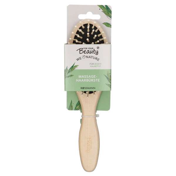 For Your Beauty Helsinki Ápolás-Styling Fa hajkefe - 1 db