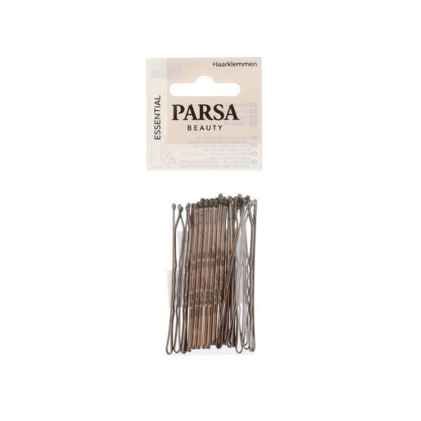 Parsa Beauty hullámcsat /barna - 18 db