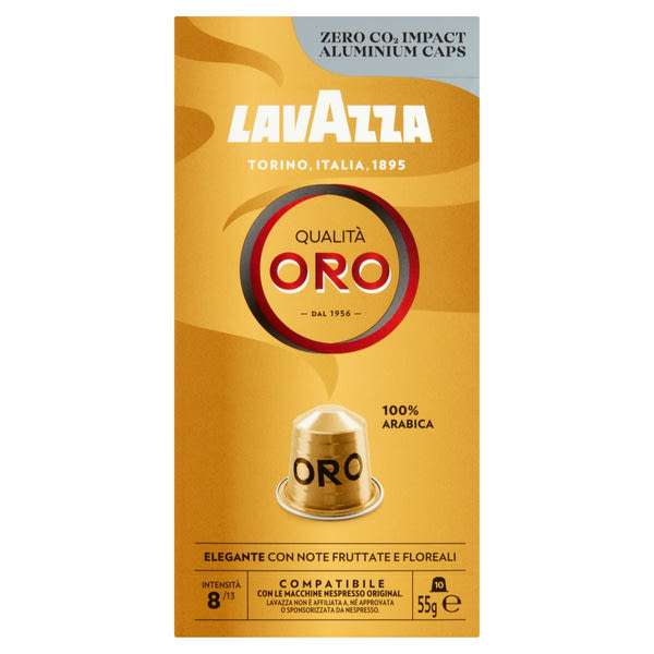 Lavazza Qualità Oro Nespresso kávékapszula - 10 db