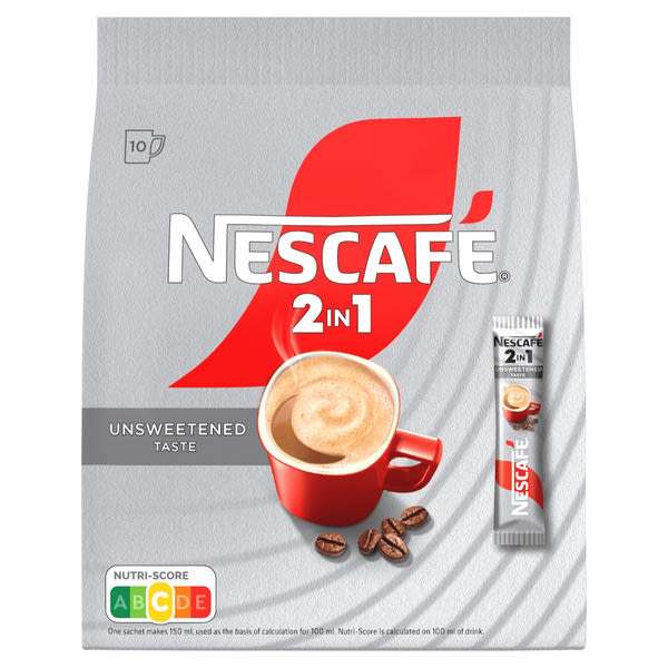 Nescafe 2in1 kávéspecialitás 10 x 8 g - 80 g