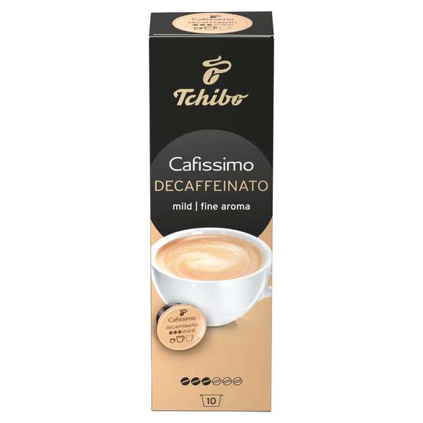 Tchibo Caffe Crema Decaffeinated Cafissimo kávékapszula - 10 db