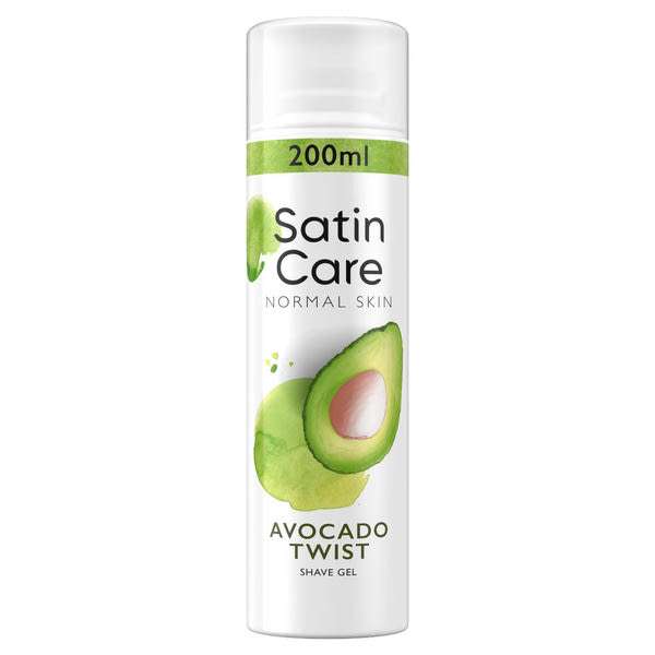 Gillette Satin Care Avocado borotvazselé - 200 ml