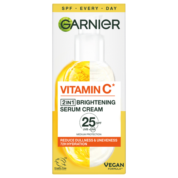 Garnier Skin Naturals Krém-szérum C-vitaminnal a bőr ragyogásáért - 50 ml