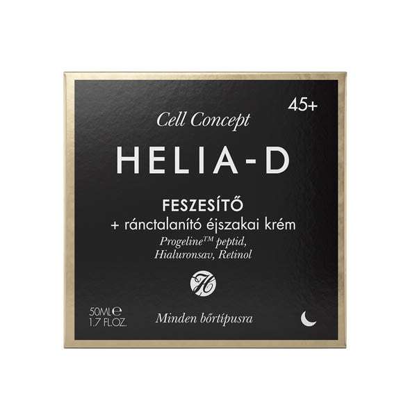 Helia-D Cell Concept feszesítő ránctalanító éjszakai krém 45+ - 50 ml