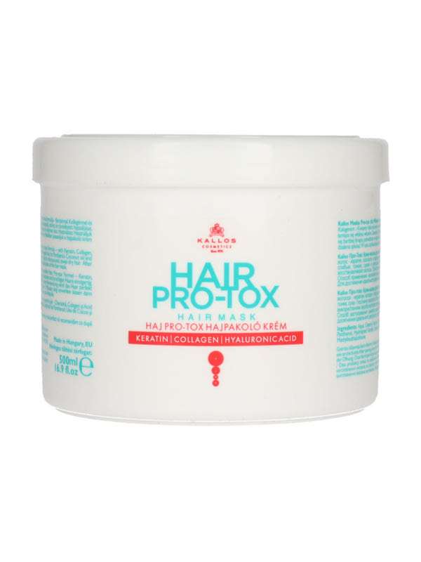 Kallos Pro-Tox hajpakoló krém - 500 ml