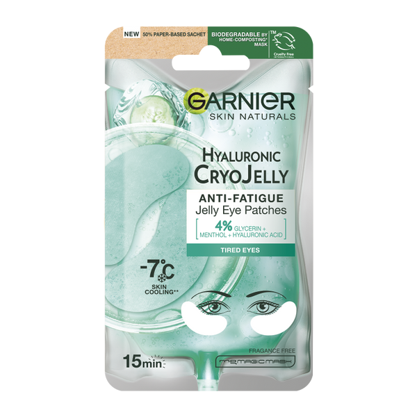 Garnier Skin Naturals Cryo Jelly szemkörnyékmaszk -7°C cryo hűsítő hatással - 5g